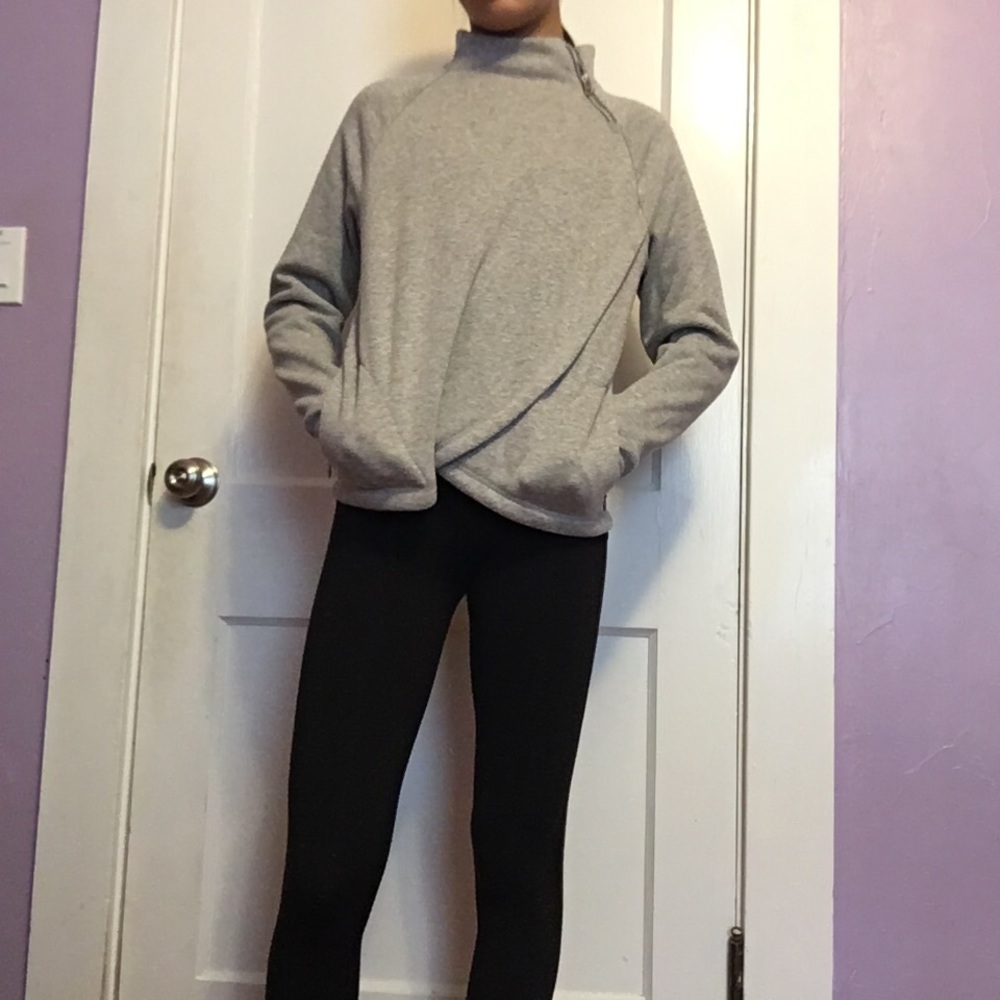 Athleta Girl Fuzzy sweatshirt Size 14